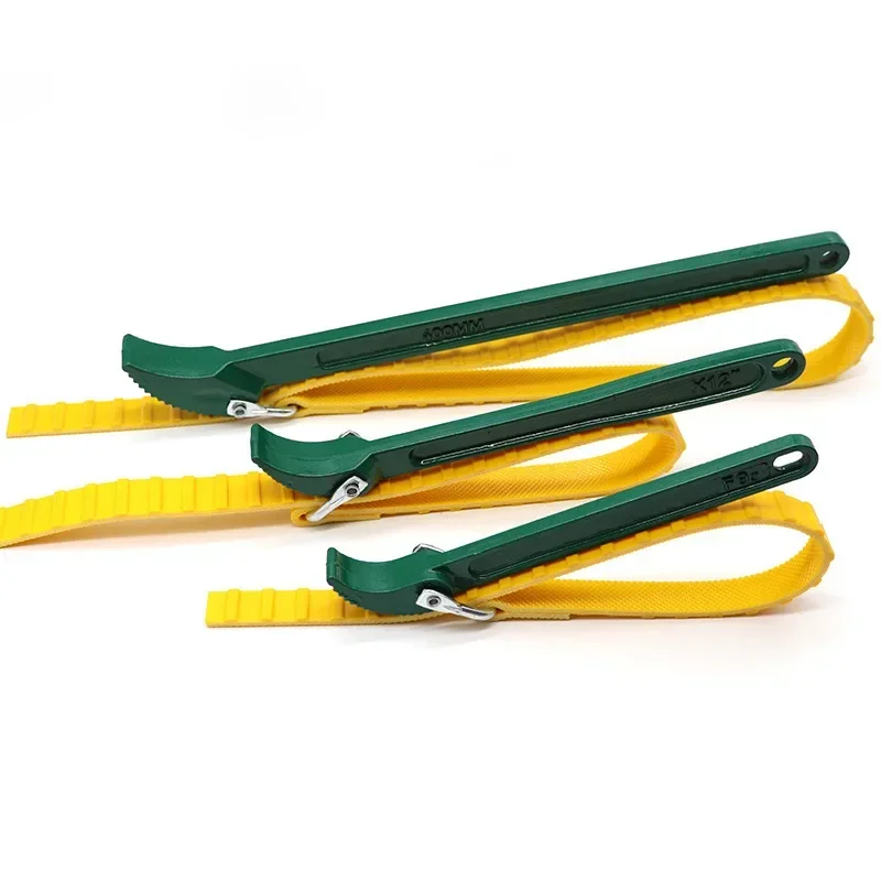 9/12/16 Inch Adjustable Belt Cuff Oil Filter Wrench Truck Removel Repair Tools Chain Type Heavy Spanner Oil Lattice Wrenchs