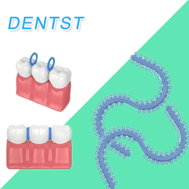 Dental Orthodontic 700pcs Separator or 10pcs Orthodontic Separating Spring anzuelos Dentista Materiais