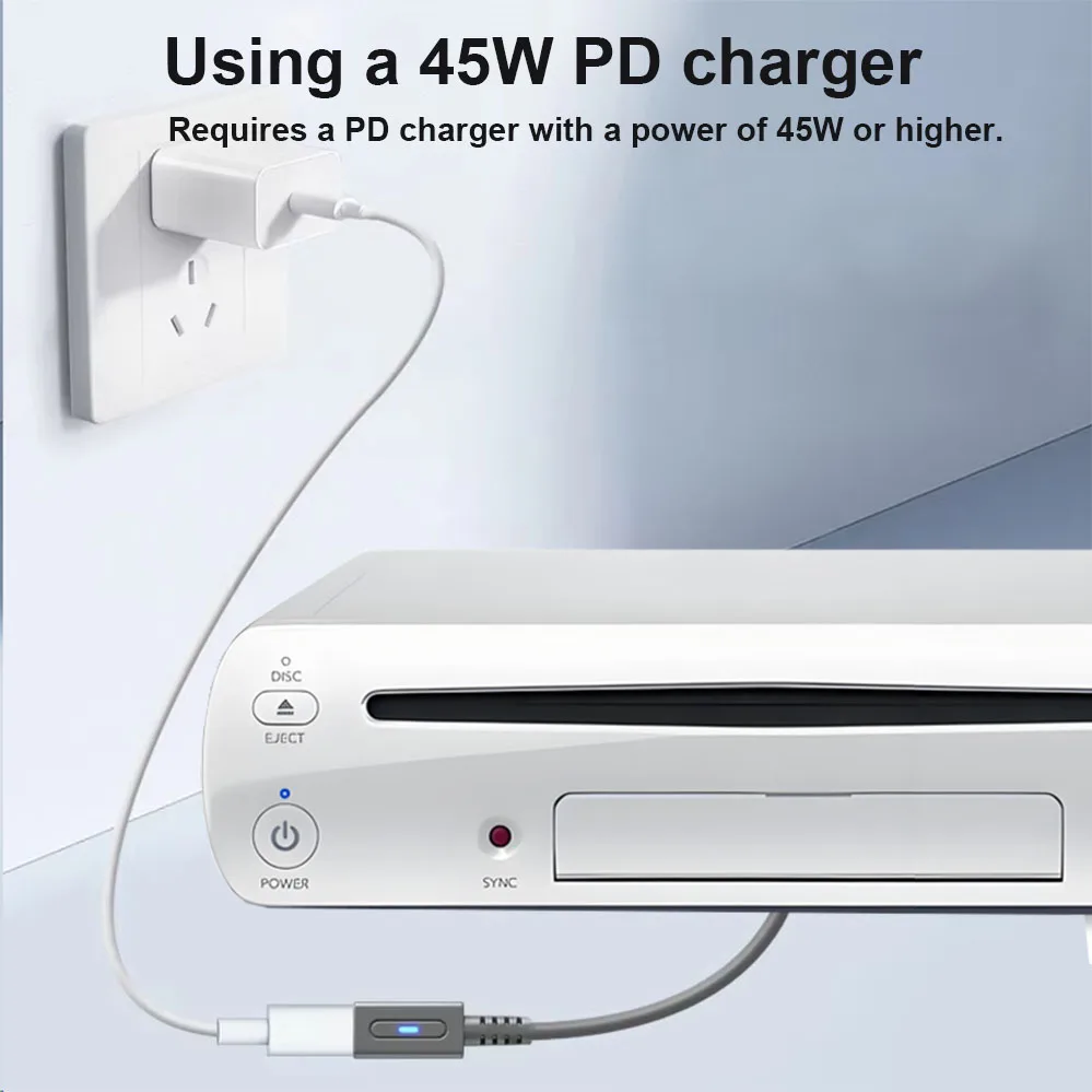 รูปสินค้า สายชาร์จ USB-C 45W สำหรับ Nintendo Switch