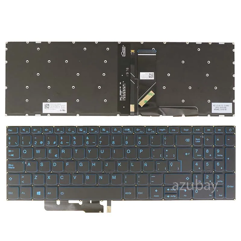 Teclado para Lenovo Ideapad Lenovo Ideapad 32015ast 520-15ikb 80yl 81bf 320h-15isk 320-17ikb 330-15ich Reino Unido Espanhol Russo Canadense - Imagem 2