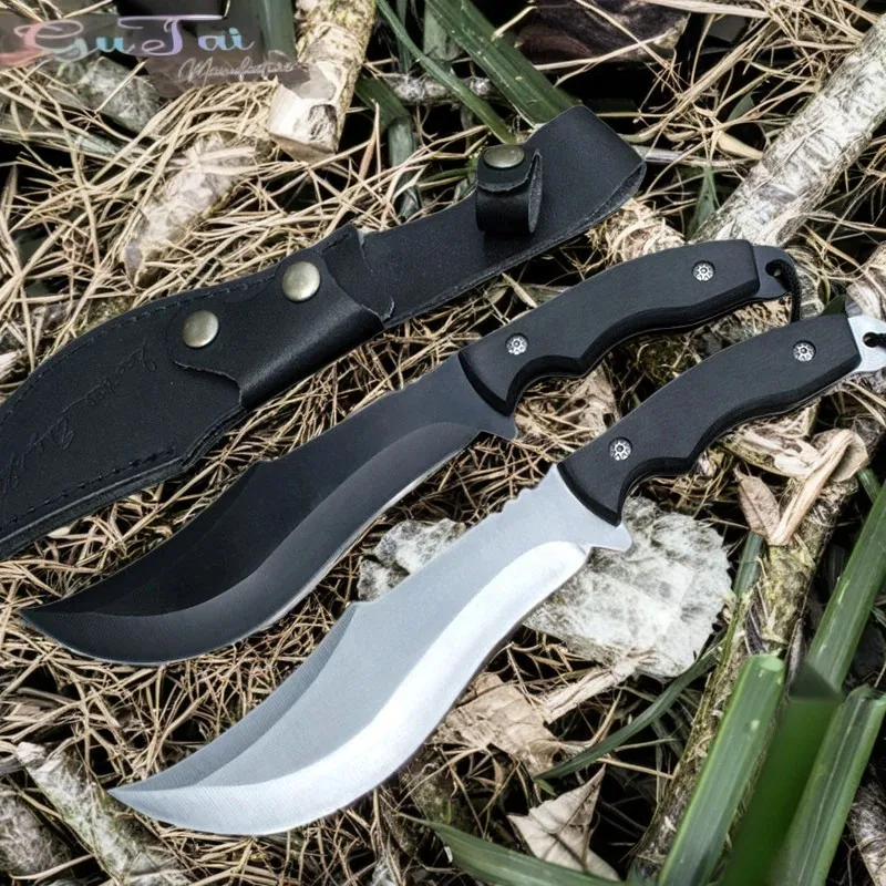 Camping knife hunting knives fixed blade knife fixed blade tactical knife Fixed blade men's tactical knife bushcraft knives