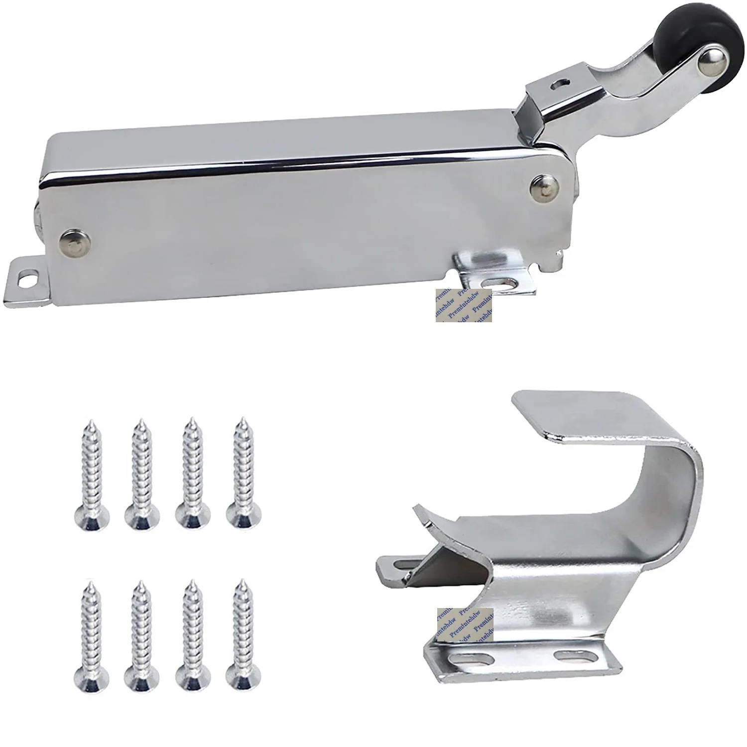Stainless Steel Hydraulic Freezer Door Closer With Hook Catchclamp