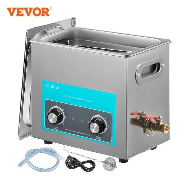 VEVOR Ultrasonic Cleaner 1.3L 2L 3L 6L 10L 15L 22L 30L Lave-Dishes Portable  Washing Machine Diswasher Ultrasound Home Appliances - AliExpress