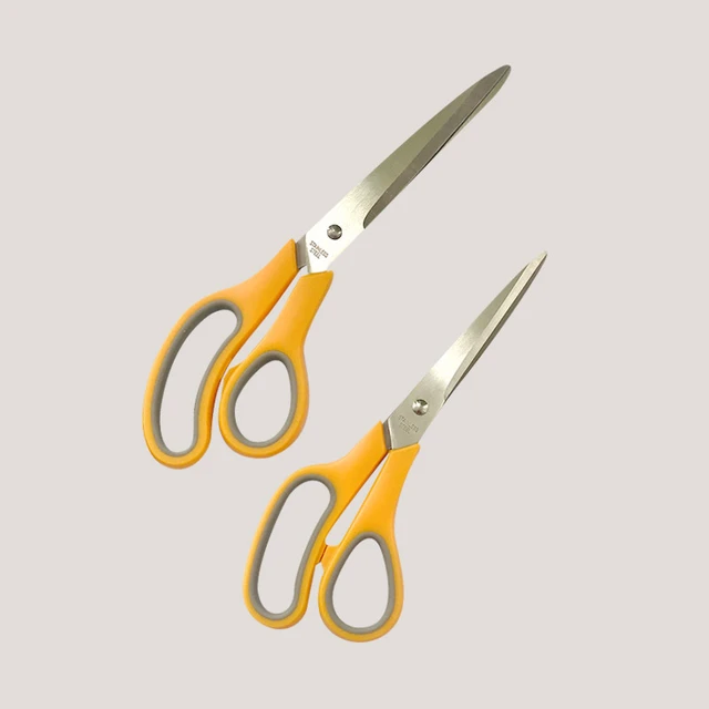 Multifunctional Stainless Steel Household Scissors Rubber Plastic Handle  Office Fabric Tailor Scissors Sewing Scissors