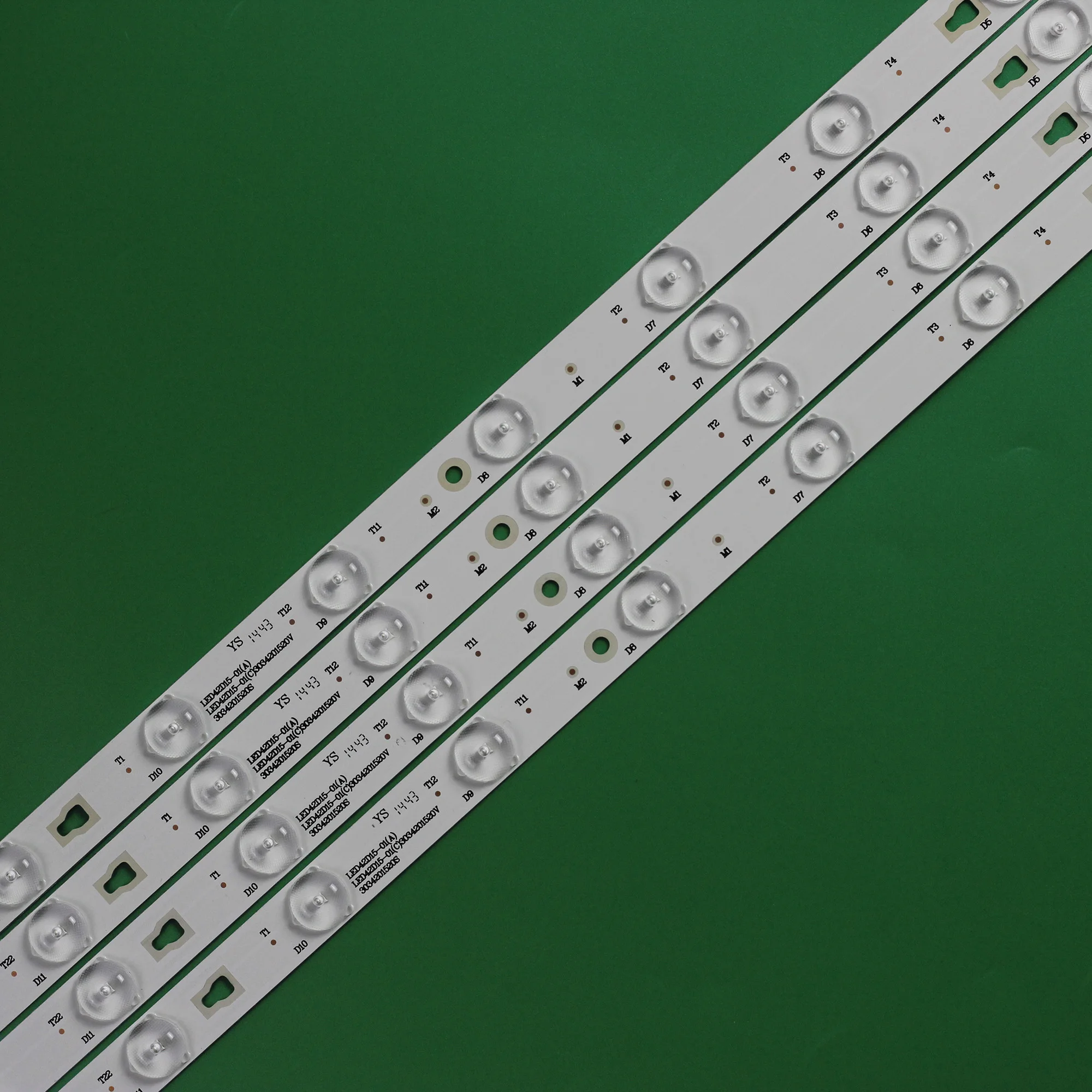 Tira de Luz de Fundo Led para Jvc Lt42c550 Ls42a51 Lt-42hg82u Lt42c550 Lt42c571 Lt42hg82u Lt-42em76 Lt-43em75 Led42d1501a D42a561u - Imagem 2