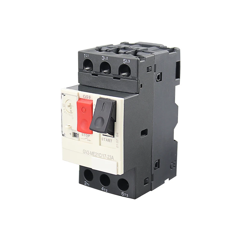 Motor Protection Circuit Breaker  3P Thermal Magnetic Type motor breaker MPCB  Circuit Breaker Push Button