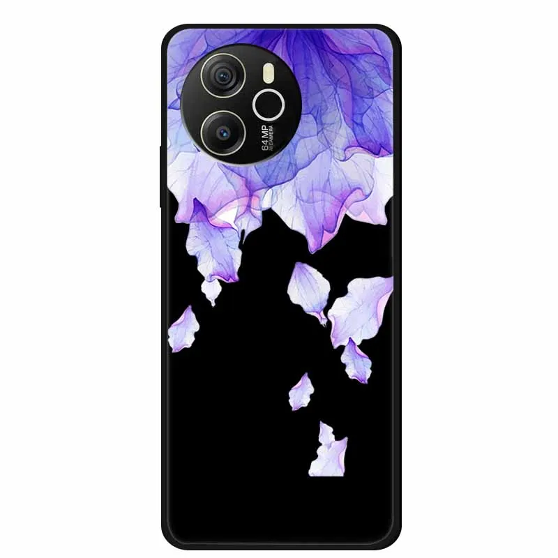 Enhanced Product Title:  
Premium Black Silicone Soft Back Cover Case - Sleek and Durable Phone Shell/Coque, 6.78