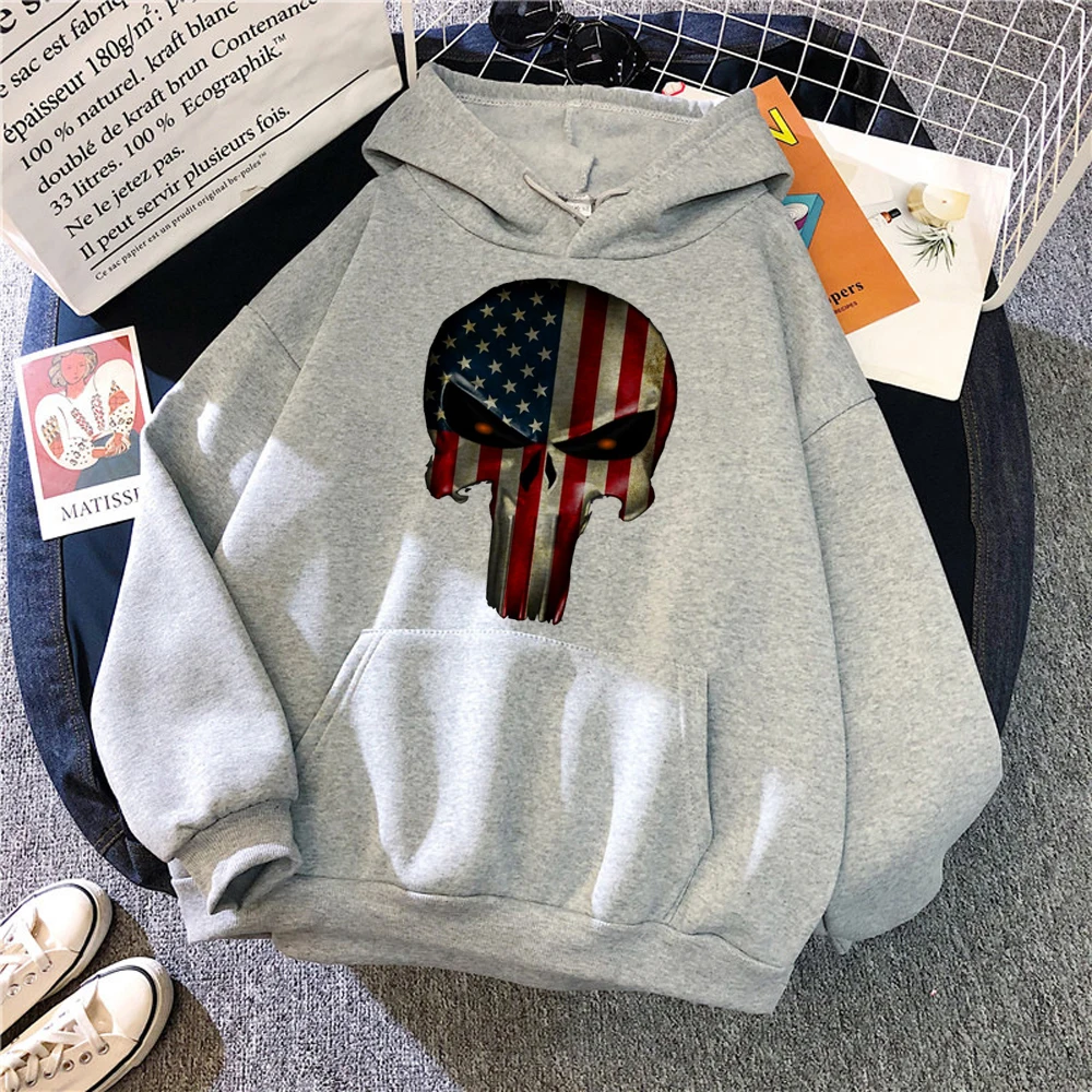 

Usa hoodies women graphic aesthetic long sleeve top anime hoddies female gothic pulls