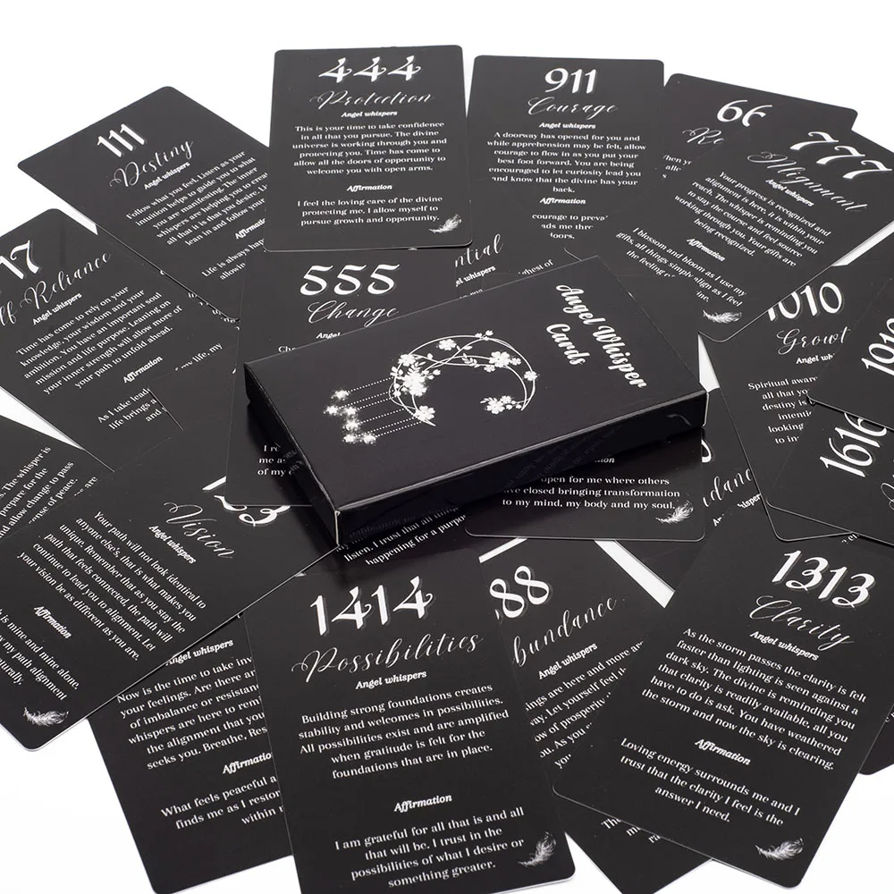 26 Cards Angel Whisper Tarot Cards English Version Board