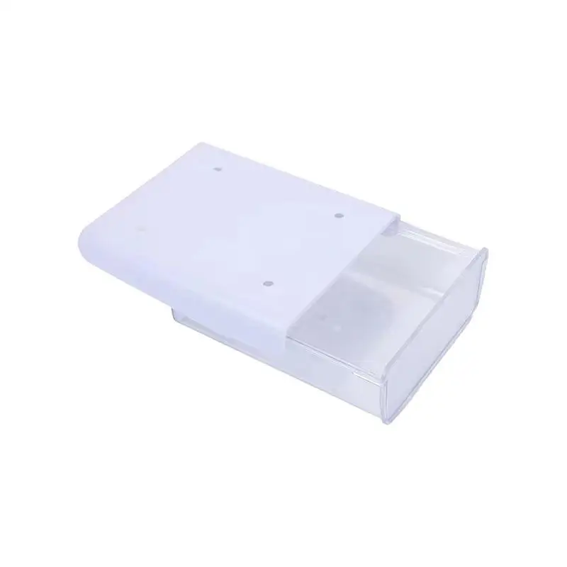 

Выдвижной ящик под столом, нижний ящик для хранения, самоклеящийся выдвижной ящик без отверстий под креплением, прикрепляемый ящик для книг