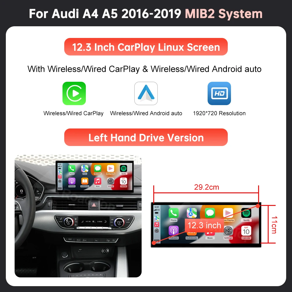 12.3 A4A5 MIB LHD