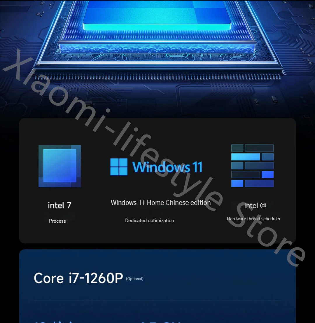 Xiaomi Mi Book 14 2022 Laptop with Intel Core i7-1260P/i5-1240P, RTX2050/MX550/Iris Xe Graphics, 14