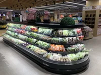 Multi Deck Supermarket Freezer Fridge Refrigerator Island Display Fresh Freezer - Image 5