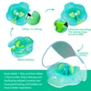 Baby Swimming Float Inflatable Dropshipping Baby Float with Canopy Waist Swimming Chest Floater Float Trainer 6