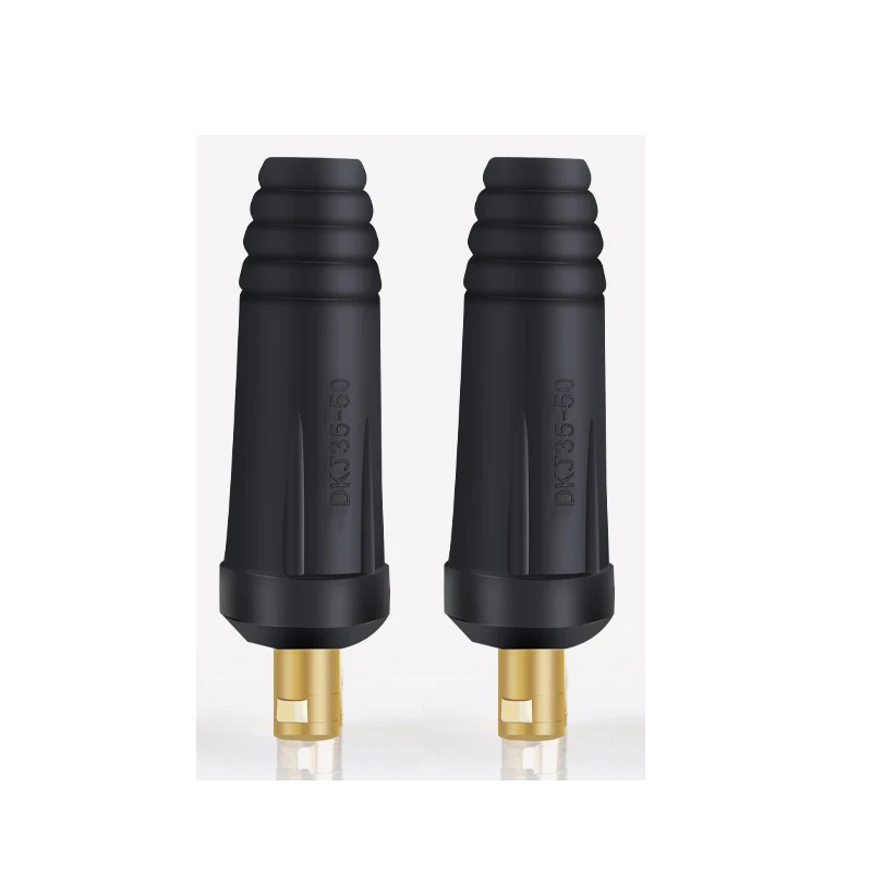 DKJ35-50 2Pcs/set MMA-250 200 160 130 A IGBT Inverter Welding Machine Welder Socket Port Cable Quick Connectors Accessories