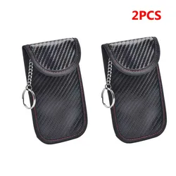 Premium Car Key Signal Blocking Pouch - Anti - Theft RFID Protection Case (2 PCS)