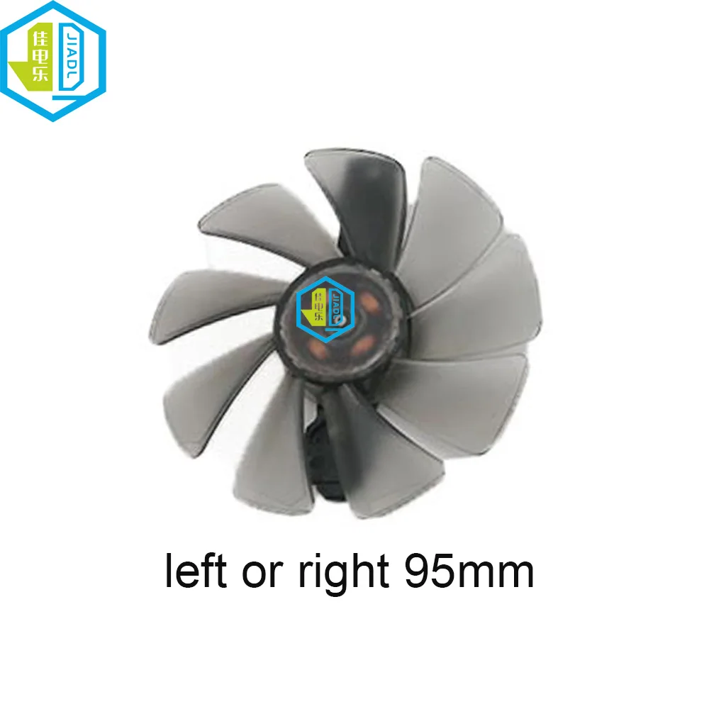 95MM RGB Computer Graphics Video Card GPU Cooling Fans For Sapphire NITRO  RX5700XT RX5700 FDC10H12D9-C FD10015M12D 4N004-03-20G