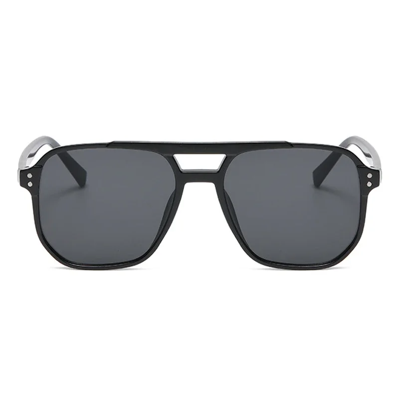 Women's Vintage Retro Mirror Sunglasses - Black & Orange Fashion Candy Colors