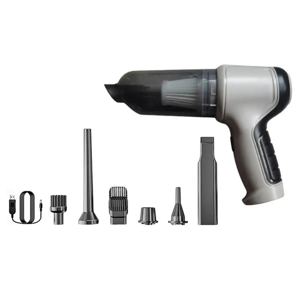 Cordless Car Vacuum Portable Wireless Car Vacuum Cleaner with 9000pa Strong Suction Low Noise Operation Rechargeable for Wet