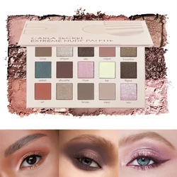 Soft Milk Tea Tone Eyeshadow Palette - 15 Blendable Shades with Matte & Shimmer Finishes (1 - CA - 23)
