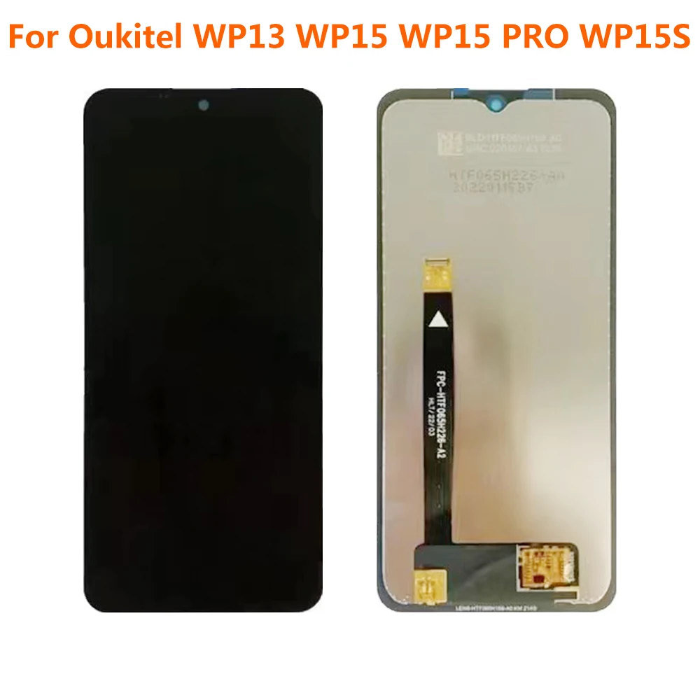 

6.52'' Inch For Oukitel WP13 LCD WP15 WP15Pro WP15S LCD Display Touch Screen Screen Digitizer Assembly Replacement Parts