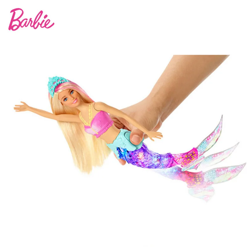 Mattel Barbie Toys Little Mermaid Sound and Light Doll Birthday Gift Toys for Girls Toys for Kids Fashion Dolls for Girls Baby 2 Mattel Barbie Toys Little Mermaid Sound and Light Doll Birthday Gift Toys for Girls Toys for Kids Fashion Dolls for Girls Baby 2