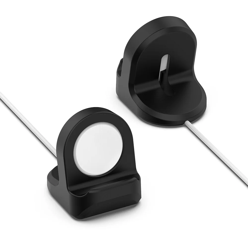 Silicone Wireless Charger Stand Portable Anti Slip Charging Base Watch Holder Charging Bracket for Google Pixel Watch 2022