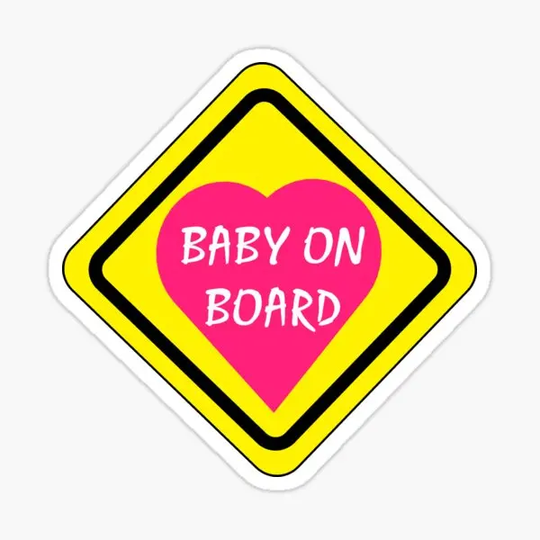 

Baby On Board Sticker Tag 19CM md21 have baby in the car