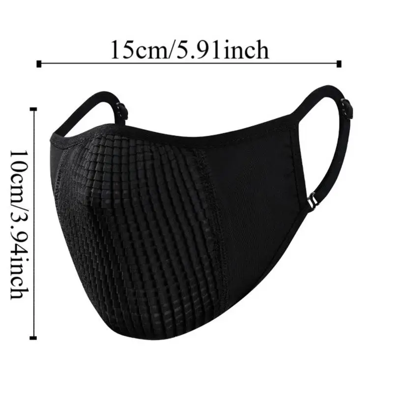 Outdoor Face Shield Sun Sunscreen Face Cover Breathable Shield Motorcycle Masque Adjustable Riding Exercise Masque Covering