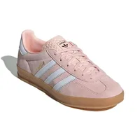 Adidas Originals Gazelle Indoor Sandy Pink White Fresh and Gentle Suede Low Chaussures de skate pour femme et fille German Training IH5484 5