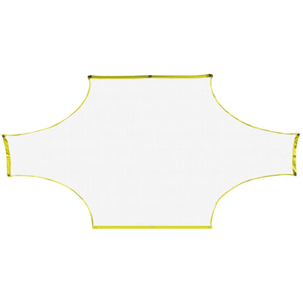Goalshot Soccer Goal Target Training Aid 5/7 Person Goalkeeper Football Goal Net Soccer Field Net for Scoring and Finishing soccer goal net