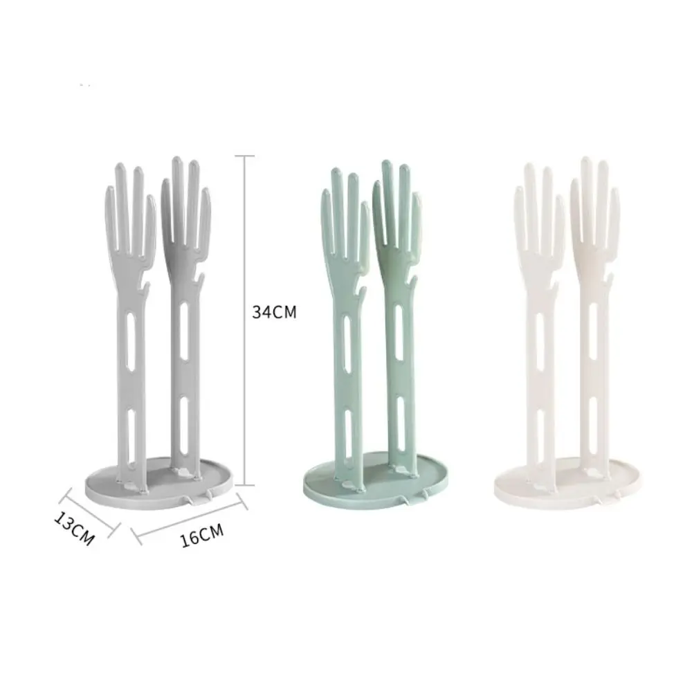 Drying Drain Rack Kitchen Rubber Gloves Rack Gloves Stand Holder Glove Towel Cloth Storage Rack Kitchen Bathroom Organizer 5