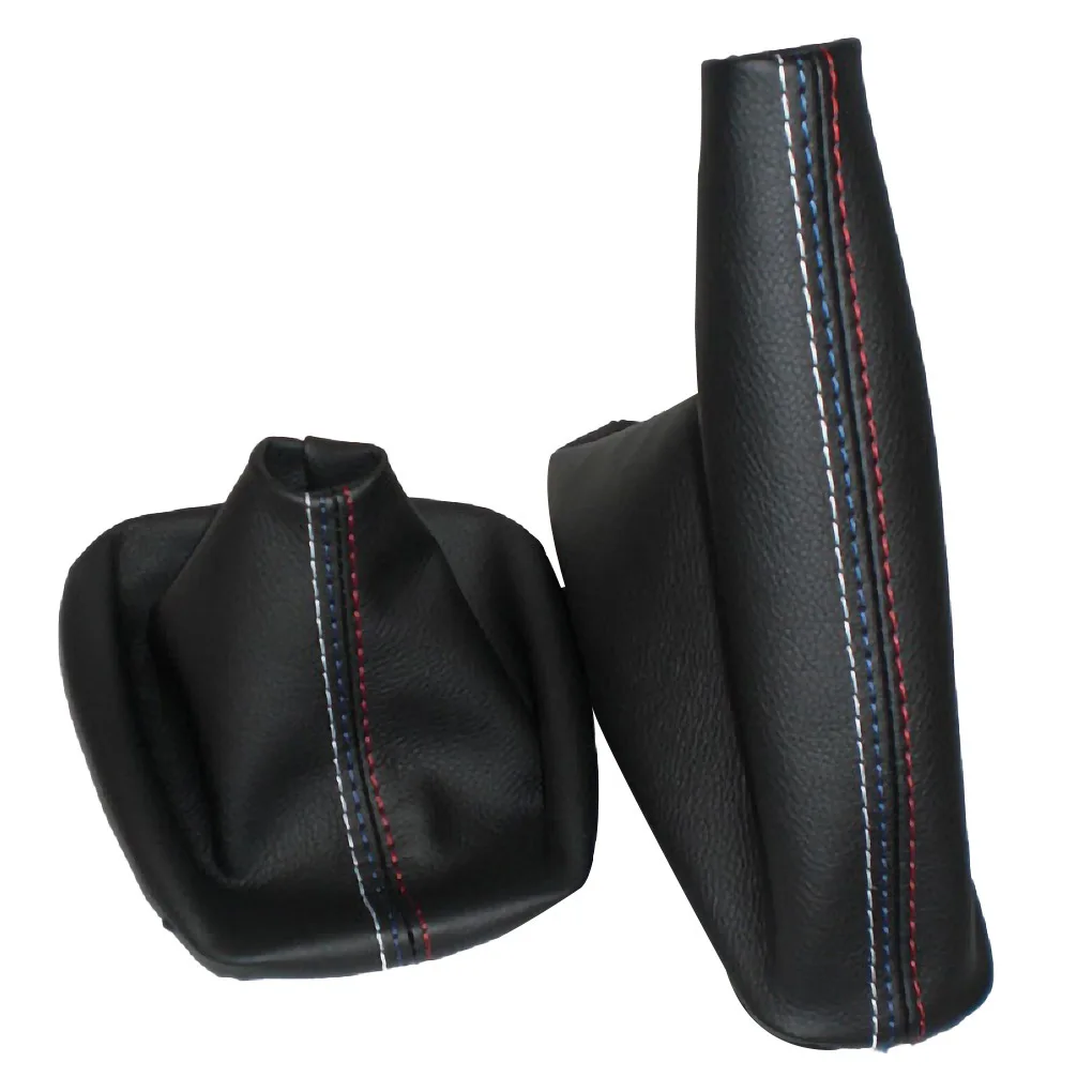 Faux Leather Gear and Handbrake Dust-Proof Cover
