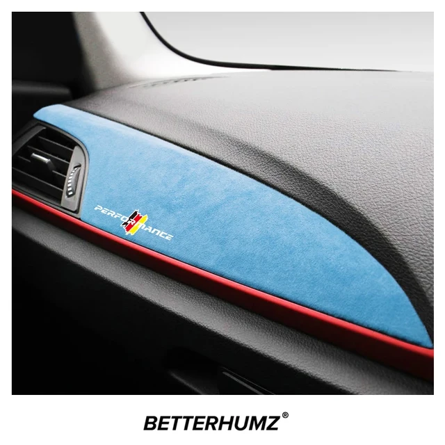 Autocollant de performance en alcantara pour BMW F20, F21, F22, F23, série  1, 2, panneau de panneau Prada, revêtement Kiev illage, accessoires de  voiture - AliExpress