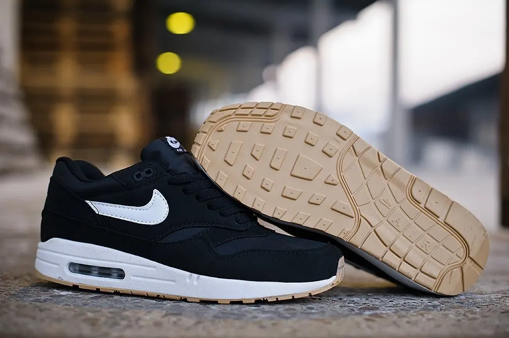 Sneakers Nike Air Max 1 Zwart Demisezon Voor Mannen|Vulkanische schoenen  voor Mannen| - AliExpress