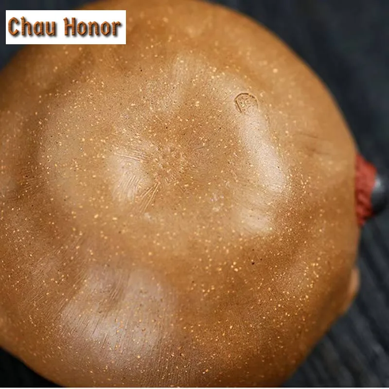 130ml Yixing Raw Ore Slope Mud Zisha Lotus Leaf Master Cup All Handmade Kung Fu Teaset Small Cup Household Drinkware Accessories