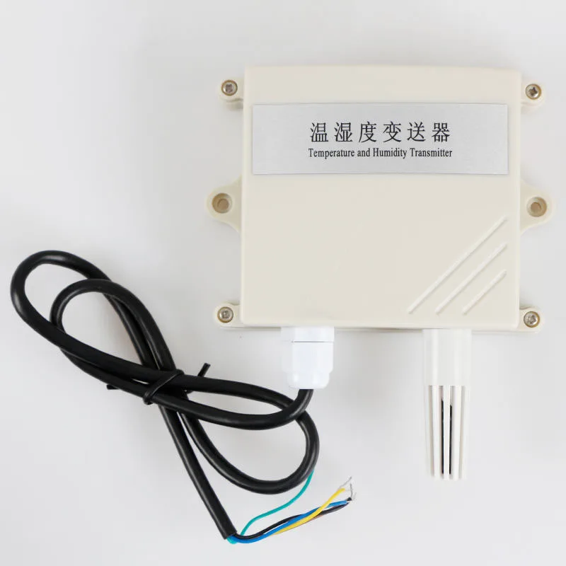 고정밀 온도 및 습도 트랜스미터 센서, RS485 무선 벽걸이 산업용, 0-5V, 0-10V, 4-20mA