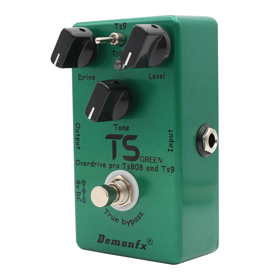 Demonfx TS GREEN High Quality Combine TS9 And TS808 Overdrive