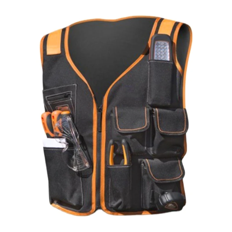 

Adjustable Work Vest Clothing Tool Vest Suitable for Men and Women Tool Vest Casual Outdoor Work Vest Ergonomic Design R7UA