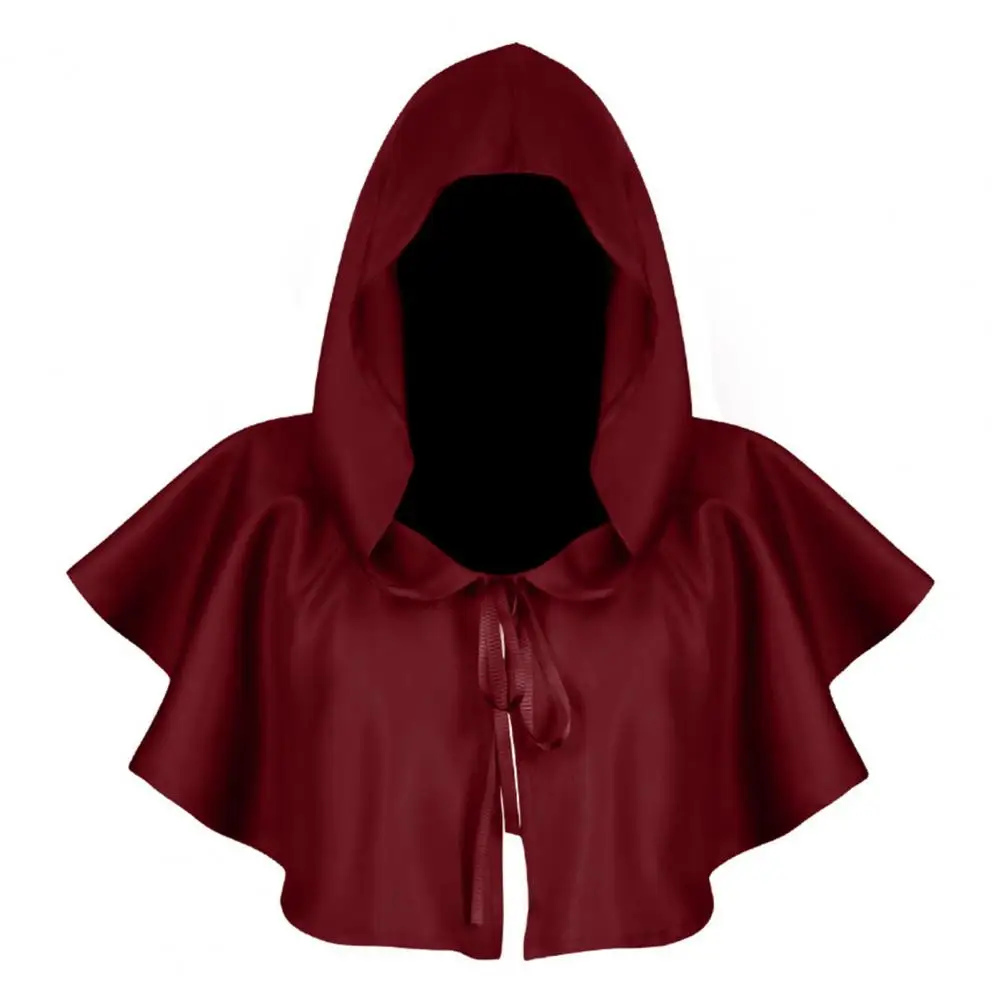 

Popular Fancy Cloak Unisex Hood Costume Hooded Cosplay Devil Cape Halloween Cloak Skin-friendly