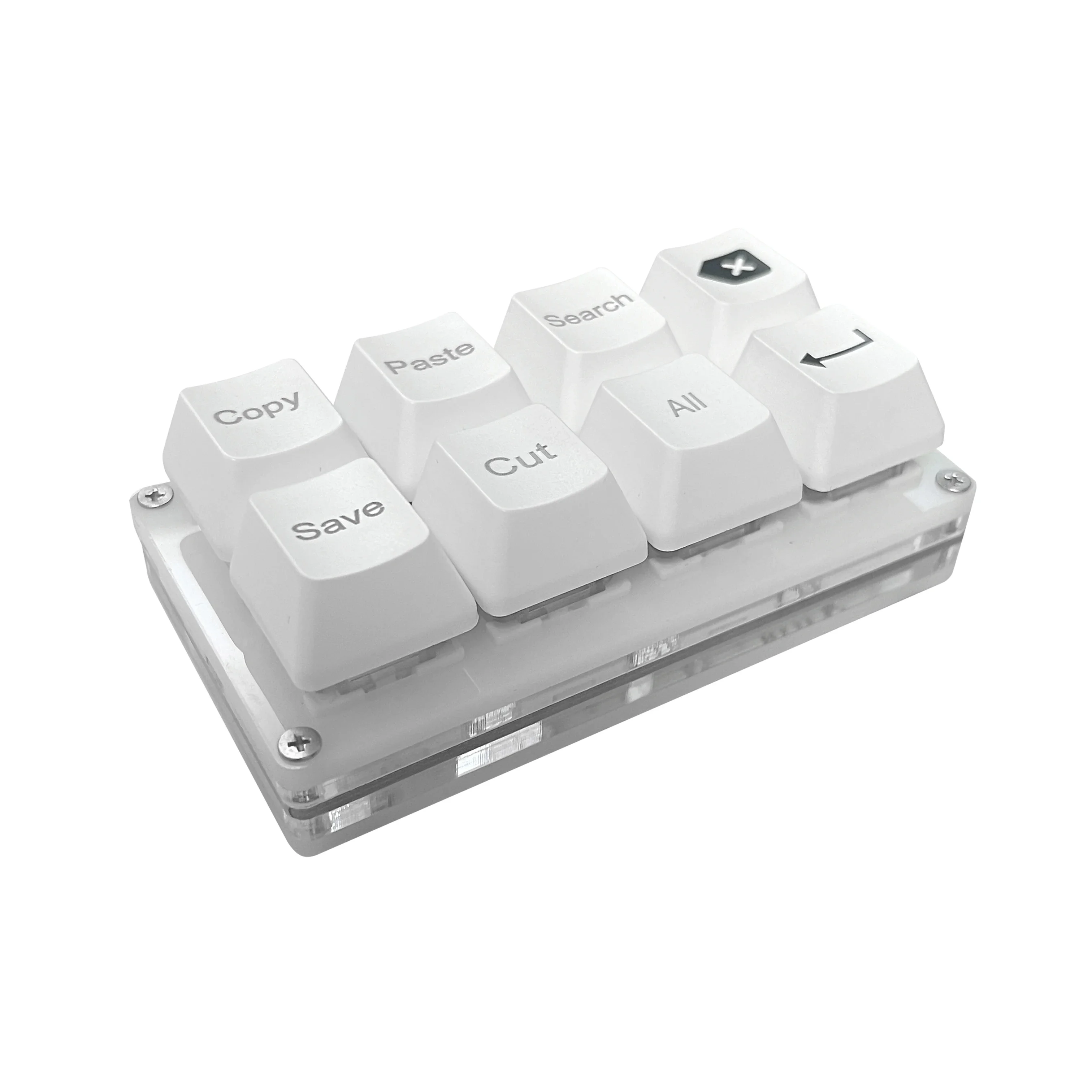 Compact Programmable Mechanical Keypad with Customizable Shortcut Keys