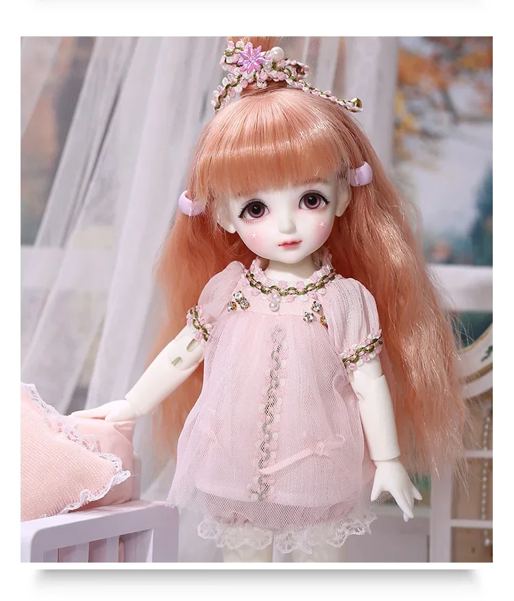 Be With You Raspberry BJD SD Doll 1/6 Resin Girl Body Toys for Girl Gift