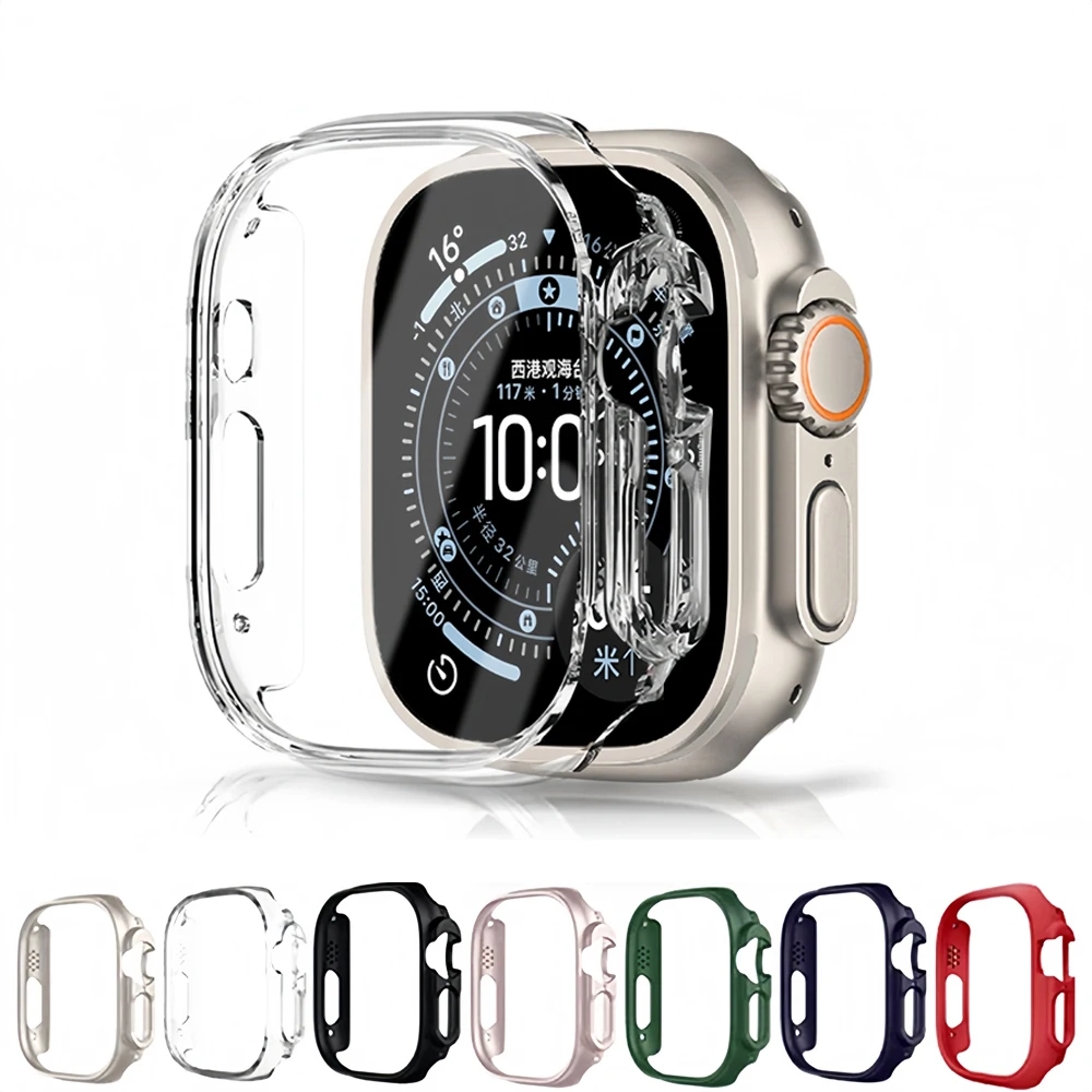 Premium Protective Bumper Shell for Apple Watch Ultra 49mm - Hollow Hard PC Cover