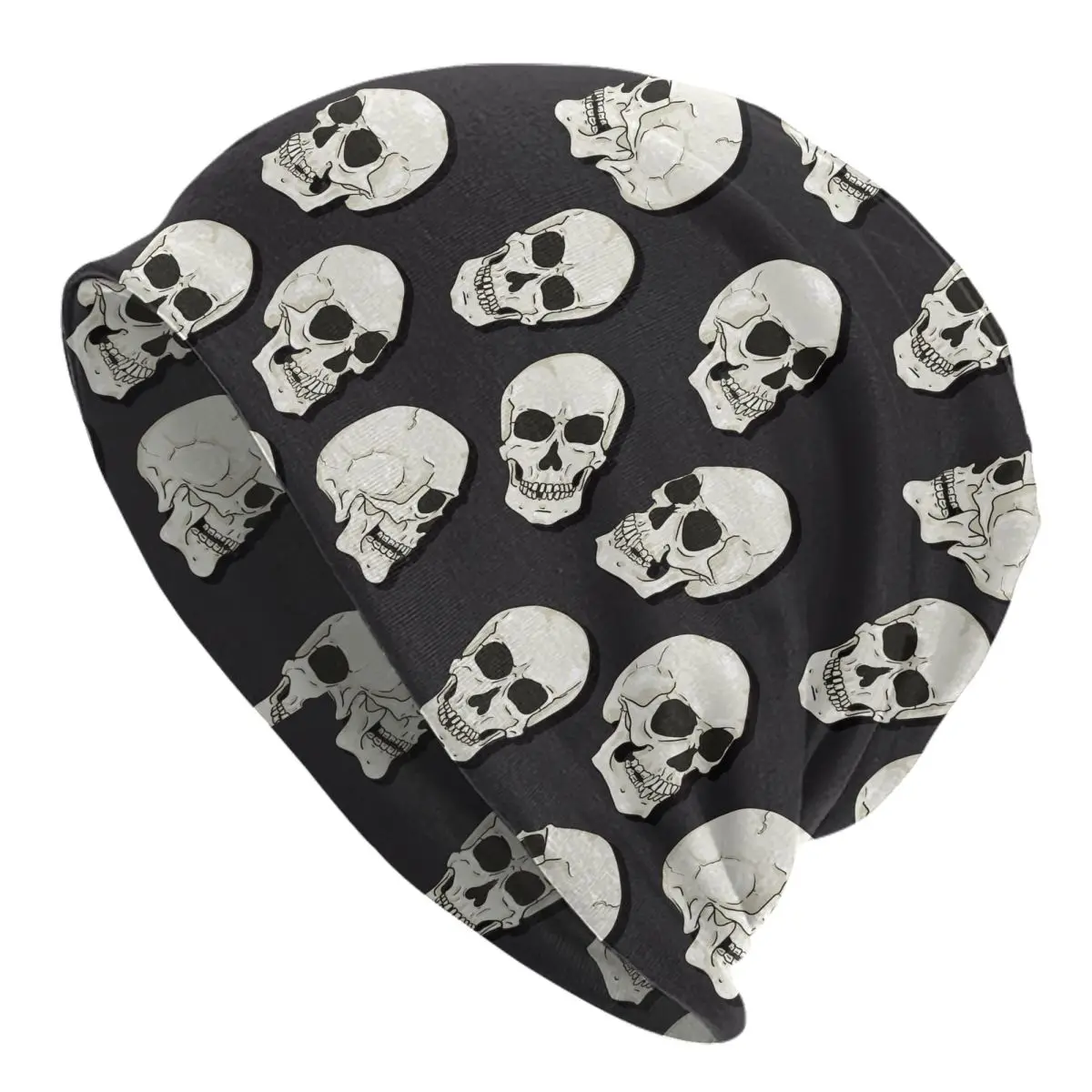 

Terror Skull Outdoor Hats White Pattern Bonnet Hat Skullies Beanies Caps