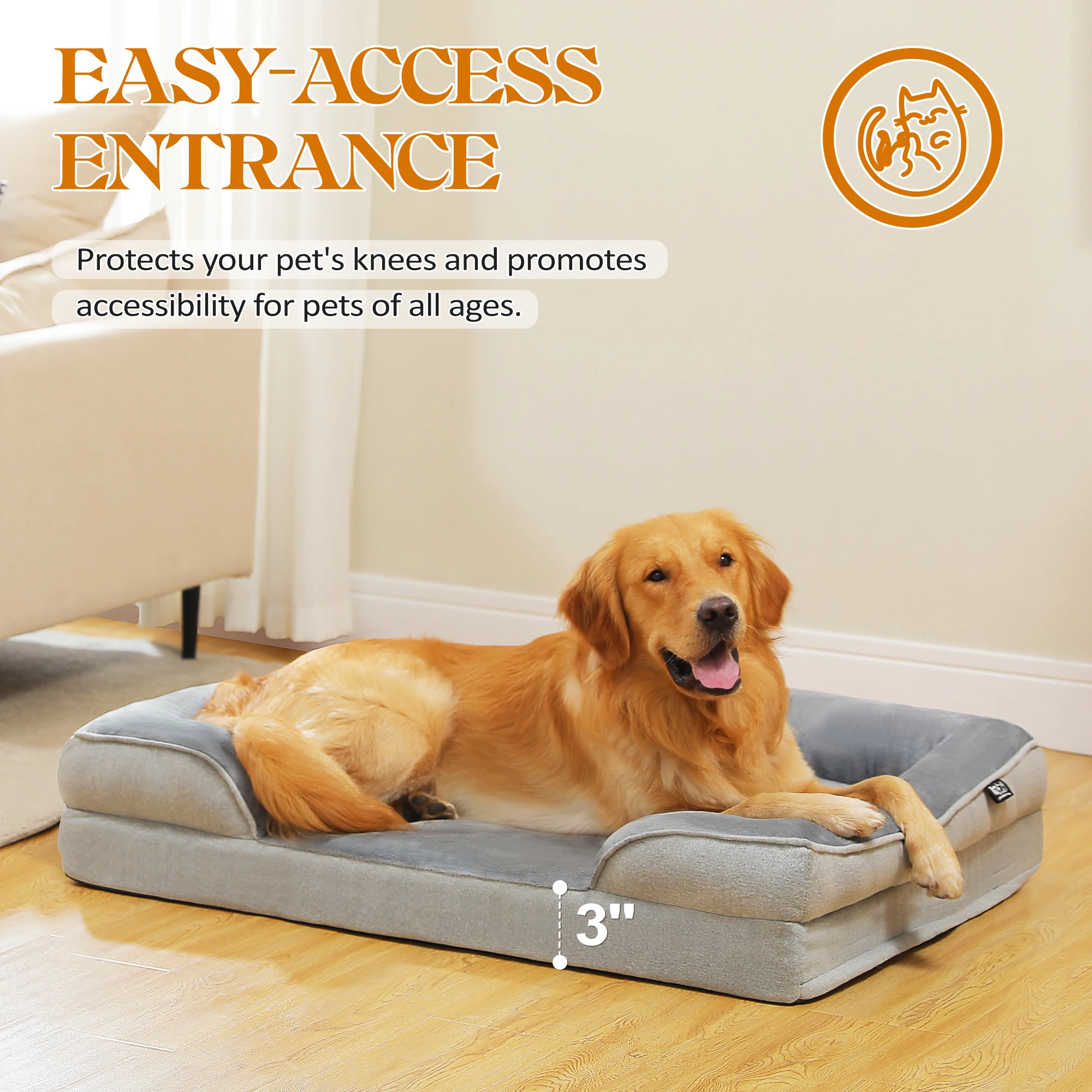 Lit pour chien Gloria CANDÁS Multicouleur S 60 x 40 cm 24 Unités