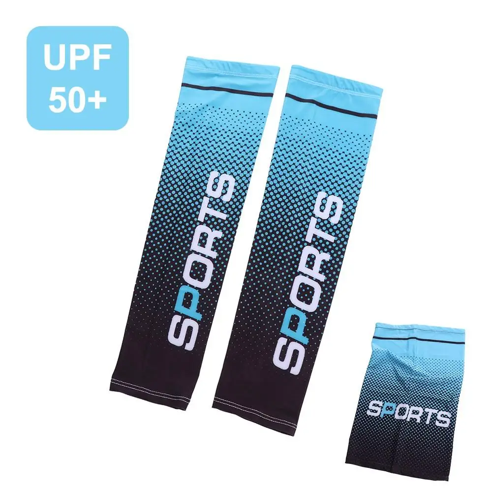 Cover Face Protection For Men Women UV Protection Ice Sleeves Cycling Arm Sleeves Sports Cooling Sunscreen Headscarf