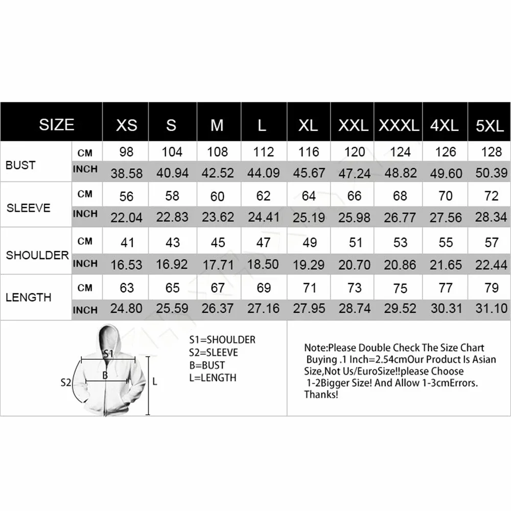 MSIEESO Men Hoodie Beautiful Bee Art Pattern Print Autumn Sweatshirt Unisex Streetwear Casual Women Zipper Jacket Pullover