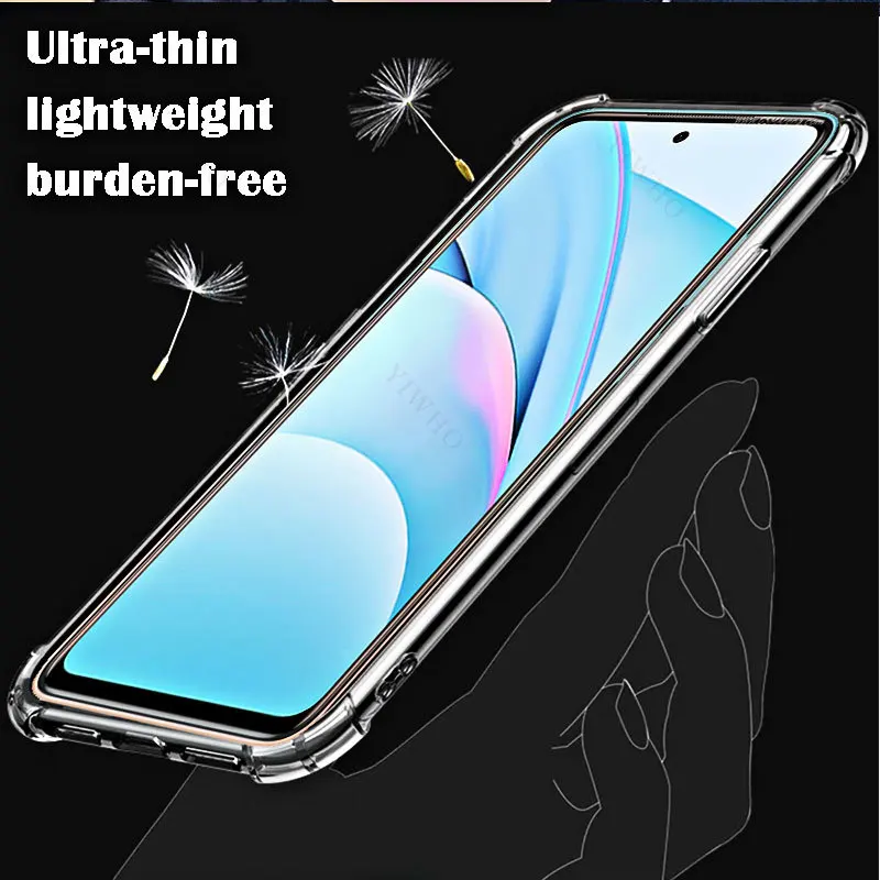 Crystal Clear Shockproof TPU Phone Case