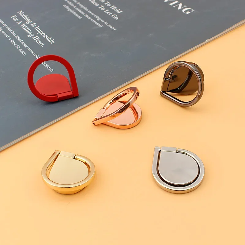 Water drop shaped ring mobile phone portable bracket Holder Universal 360 Degree Rotatio Finger Ring Holder  for Phone Huawei
