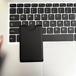 Magnetic Matte Wallet Case with Card Holder and Magsafe Compatibility (Black)